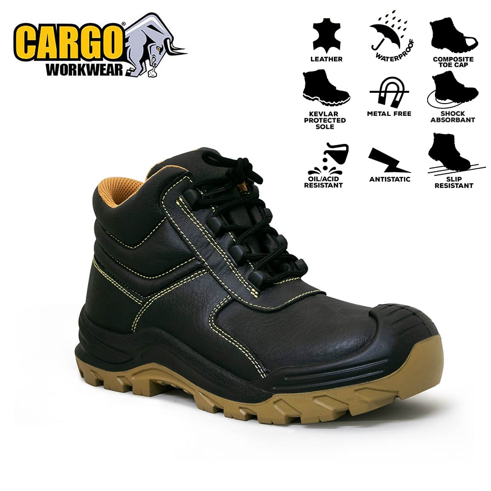 Cargo Roughneck Waterproof Safety Trainer Boot S3 SRC 